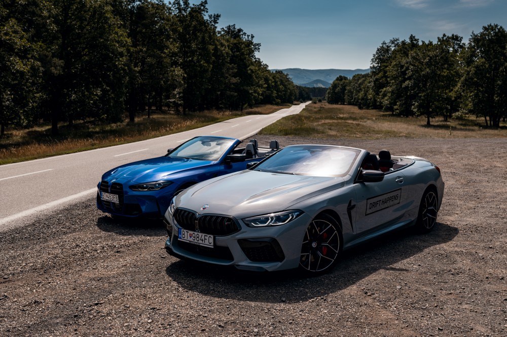 BMW M4 Convertible a BMW M8 Convertible